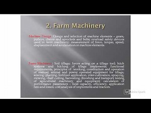 GATE-Agricultural Engineering: Introduction