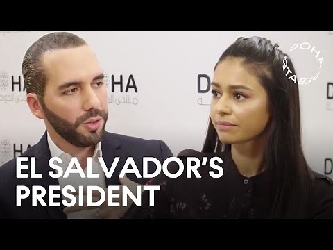 President of El Salvador Nayib Bukele Talks U.S. Immigration, Gang Violence, Economy | Doha Debates