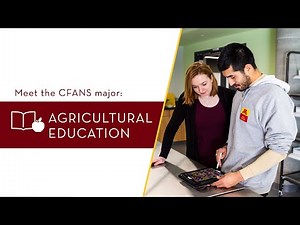 Study Agricultural Education