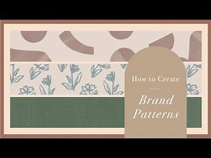 How to Create Brand Patterns | Procreate & Illustrator