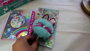 Secret Lock Journal Set DIY Diary Kits Notebook Writing Custom Personalized Diary Girl Toys for Girl Ages 6 7 8 9 10 11 12 Gifts Stationary Set, Valentines Day Gifts for Kids