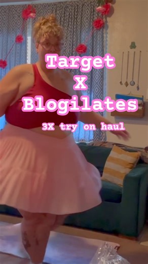 No 3X reviews. So I made 1. Blogilates plus size try-on 🩷 #plussize #tryonhaul #blogilates