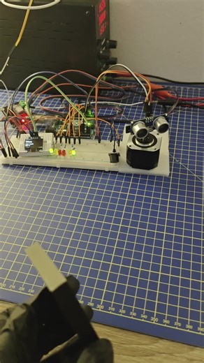 I Built a Real Radar with Arduino #arduino #electronics #maker
