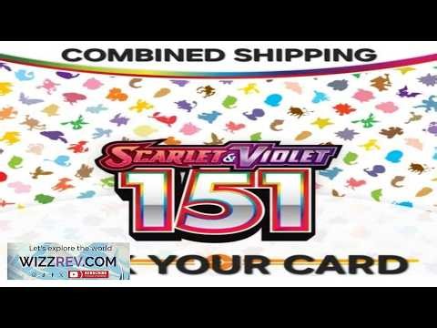 Pokemon 151 Scarlet & Violet Singles Reverse Holo EX PICK YOUR CARD COMPLETE SET