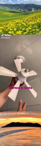 💡🔥 Say Goodbye to Hot Summer Days! With This Fan Light, No Need for the A/C! 😎 Simply Screw It onto the Light Port & Get Powerful Airflow Bright Lighting! 💨 Perfect for the Kitchen, Keep Cool While You Cook! 🍳👌 #SummerHacks #CoolingSolutions #FanLight #KitchenEssentials #BeatTheHeat #HomeImprovement #EnergySaver #TikTokMadeMeBuyIt #CoolAndBright #SmartLiving#tiktokshopspringglowup #spotlightfinds