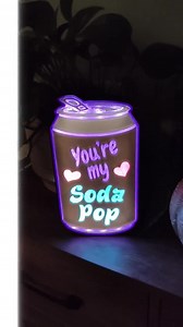 You're My Soda Pop Illuminated Sign - Etsy