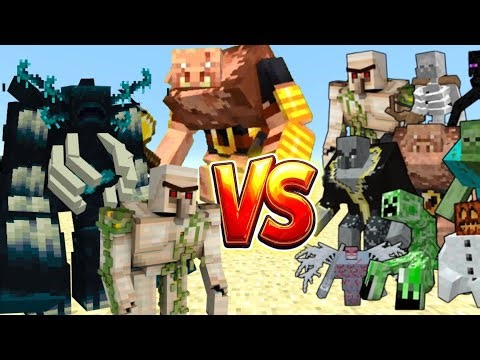 Who Is the Strongest Mob in Minecraft? 😈🔥⚔️ #minecraft