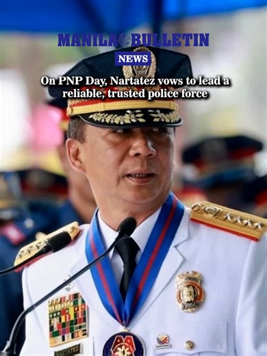 Gen. Jose Melencio C. Nartatez, Jr., chief of the Philippine National Police (PNP), has committed to ensuring that integrity-based reforms and strategic police deployment and operations will be aggressively pushed to maximize protection of the Filipino people. (Video courtesy of Philippine National Police via FB) #MBNews #ManilaBulletin #News #NewsPH