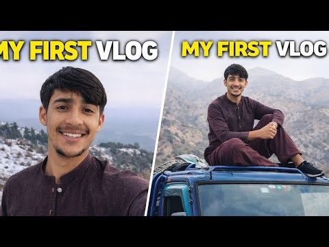 MY FIRST VLOG | Snow Mountains Adventure 🚶‍♂️❄️