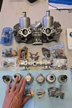 Twin Carb Rebuilding time! HS2 and HS4 SU Tuning season is here! #automobile #carburetor