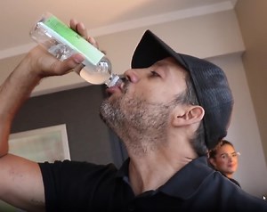 55K views · 527 reactions | David Blaine drank all the water in my room #magic #ilusion #davidblaine #funny #fun #friends #comedy | David Dobrik | Facebook