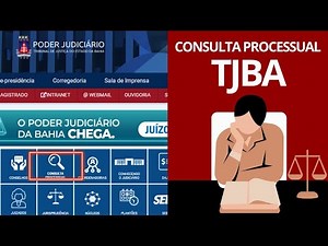 Consulta TJBA - Acompanhe ou Consulte seu PROCESSO JUDICIAL • CLIQUE E SAIBA COMO!