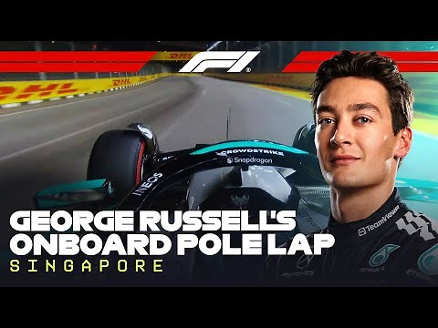 George Russell's Pole Lap | 2025 Singapore Grand Prix | Pirelli