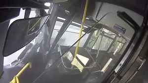 10K views · 36 reactions | WATCH as a MCTS bus crashes into Johnston...