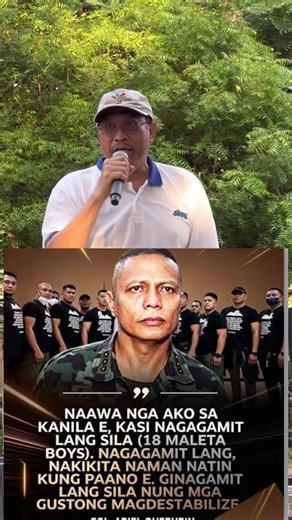 Retired General vs Ret. Colonel Querubin: Dapat ituloy ang imbestigasyon