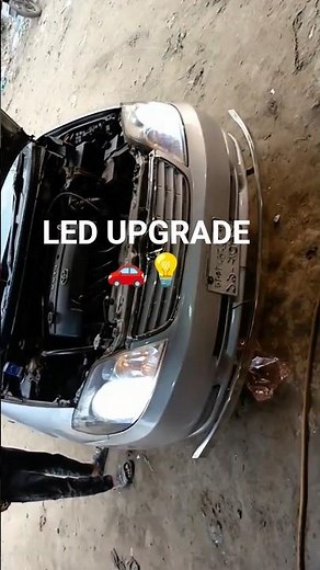 Toyota X Corolla LED Headlight Upgrade | Step-by-Step Installation 🚗💡 #mechaniclife #shorts