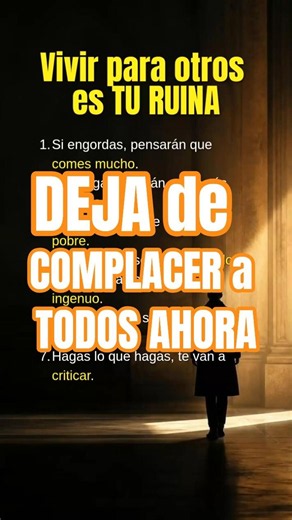 DEJA de QUERER COMPLACER a TODOS ⚠️ #PsicologíaOscura #Mentalidad #Éxito