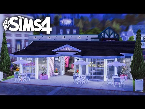 Sims 4 Bubble Tea Bar [Speed Build]