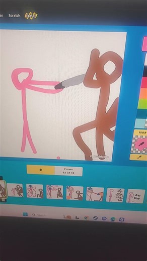 My first animation on brush ninja!