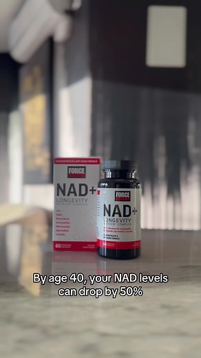 Shop Force Factor NAD today! #nad #longevity #forcefactor #biohacking #resveratrol #antiaging