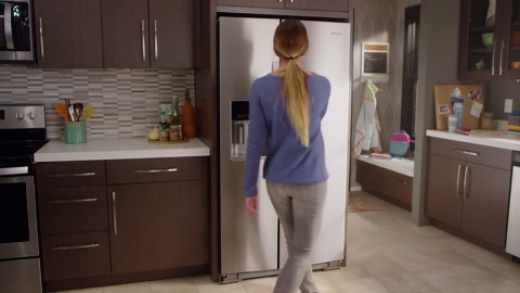 Whirlpool 24.6 cu. ft. Side by Side Refrigerator in Fingerprint Resistant Stainless Finish WRS325SDHZ