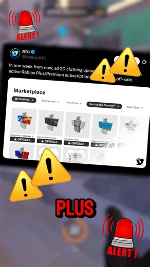 Roblox is DELETING millions of classic clothing items... #roblox