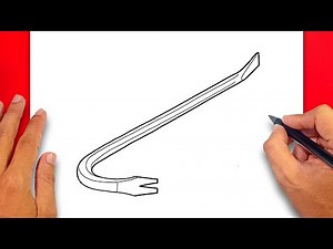 How to draw Crowbar Easy