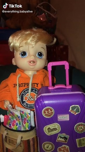 Going on vacation💗|| #fun #trip #vacation #babyalive #fyp #baby #foryou #forupage #foru #babydoll #foryoupage #summerdiy #summer #roleplay #skit #sun