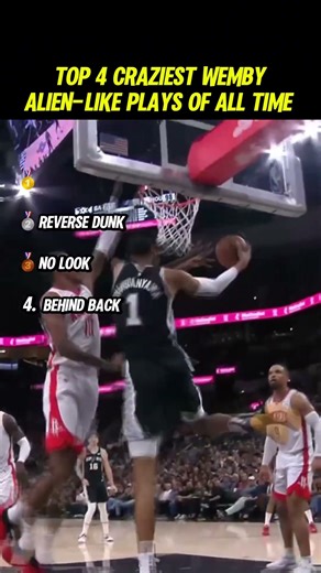 NBA Ranking: Top 4 CRAZIEST Victor Wembanyama Alien-Like Plays of All Time