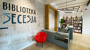 Biblioteka Secesja jest już czynna. Kiedyś budynek był w ruinie