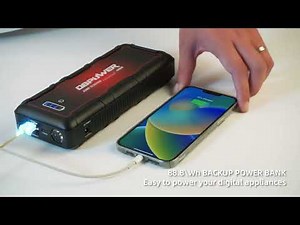 New Release: DBPOWER G60 jump starter