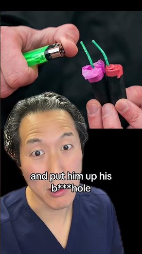 What Happens When You Put Firecrackers Up Your Butt! #firecrackers