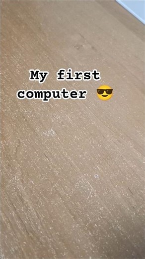My first computer 😄 #shorts #funny #youtubeshorts