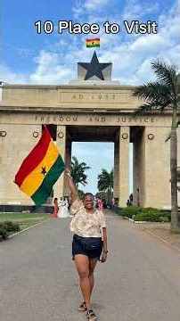 10 Places to Visit in Ghana 🇬🇭 #ghana #accra #placestovisit