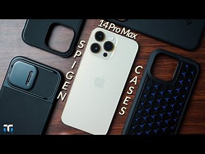 iPhone 14 Pro Max Gold Spigen Cases Review! (Ultra Hybrid, Cryo Armor, Etc)