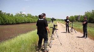 2K views · 43 reactions | Go behind the scenes of Boggy Creek Monster with the Small Town Monsters crew in southern Arkansas! | Small Town Monsters | Facebook