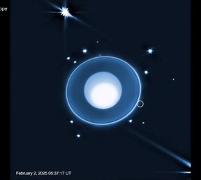 NASA's Webb telescope finds a new tiny moon around Uranus