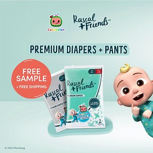 62K views · 1.5K reactions | Claim your FREE SAMPLE of Rascal + Friends CoComelon Diapers or Training Pants  Made with seriously good features, up to 12 hours of leak protection and no nasties, we've got you covered. Make the switch to Rascal + Friends TODAY!  Claim your free sample on the link below. Includes FREE SHIPPING   Visit our website for more information: bit.ly/43LOtJo Samples available while stocks last. | Rascals | Facebook