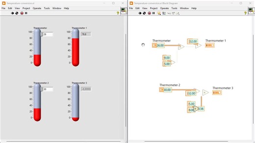 #labview #nationalinstruments #automation #miniproject #engineeringstudent #learningbydoing #virtualinstrumentation #engineering | Vaishnavi P
