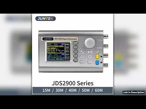 JDS2900 1530405060MHz DDS DualCH Function Signal Generator Arbitrary Waveform Generator Source Freq