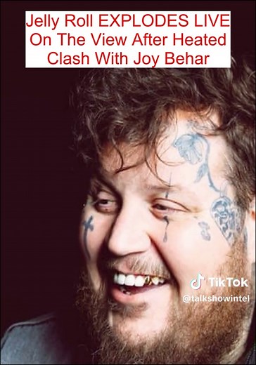 Jelly Roll EXPLODES LIVE On The View After Heated Clash With Joy Behar | jelly roll on the view