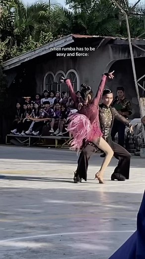 Sexy and Fierce Rumba Dance Sport Choreography