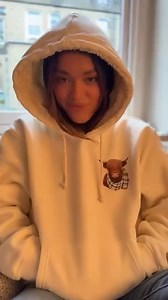 2.6K views · 4.9K reactions | ❤️ This Highland cow hoodie is the coziest thing I own! The fleece lining is proper lush, and the hood keeps me so warm on dog walks.‍了 Everyone stops to comment on the cute design!  Perfect for chilly days—can’t get enough of it! ❄️ Absolutely in love with this!Get yours now before they’re gone! ️ https://copugo.com/products/highland-cow-2 | Copugo | Facebook