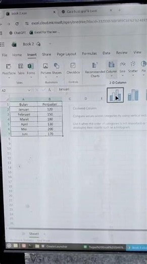 How to make a graph in excel