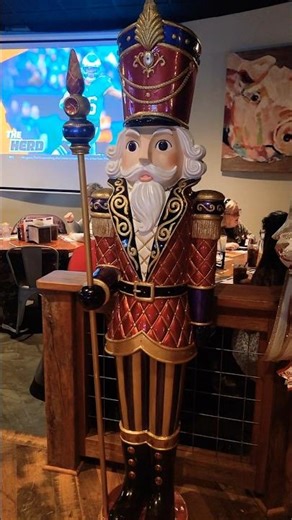 LIFE-SIZE NUTCRACKER #nutcracker #thenutcracker #lifesize #christmasdecor #christmasdecorations