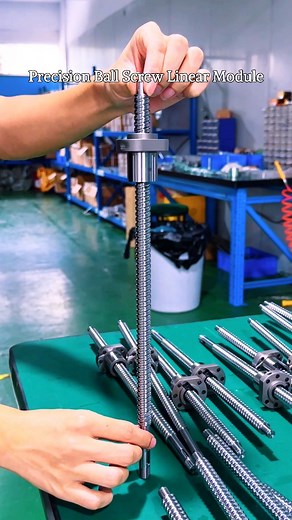 Ultra-Precise Motion: Inside a Ball Screw Linear Actuator! #LinearModule #LinearActuator #Automation #Manufacturing #ProductionLine #FactoryAutomation #IndustrialAutomation | Knk Automation