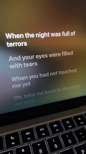 #thenightwemet #lordhuron #lyrics #music #fupシ | the night we met