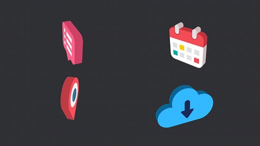 【AE案例教程】三维图标MG动画AE教程 Isometric Icon Animation Tutorial