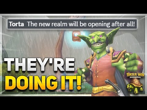 TURTLE WoW is RELEASING A FRESH SERVER! Finally! | Vanilla+ | Turtle WoW FRESH IS COMING!