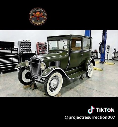 1927 Ford Model T Tudor Car restoration #ford #cars #restoration